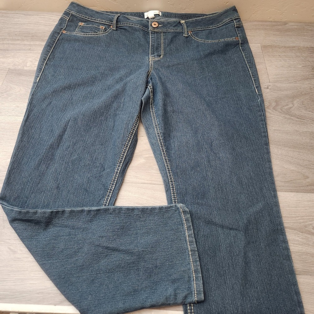 Simply Emma Jeans Women's‎ Blue Denim Size 20W Style PG124227EPS